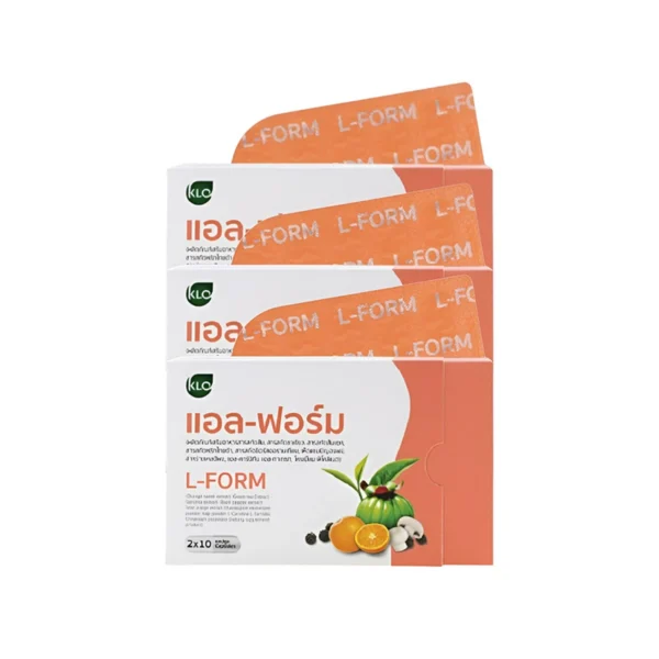 (แพ็ค 3) Khaolaor ขาวละออ แอล-ฟอร์ม ผลิตภัณฑ์เสริมอาหารสารสกัดส้ม 20 แคปซูล/กล่อง