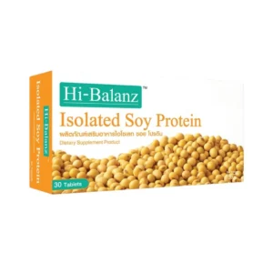 [ผลิตภัณฑ์ดูแลผิว] Hi-Balanz Isolated Soy Protein สารสกัดจากถั่วเหลือง 1 กล่อง 30 เม็ด