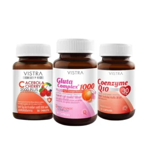 health-care-0865 วิสทร้า ผลิตภัณฑ์เสริมอาหาร เซ็ททผิว โกลว์ x 3