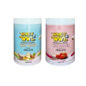 health-care-0905 WHEYWWL โปรตีนขนาดทดลองแบบกระปุก 200 g เวย์โปรตีนซูกัส 1 กระปุก เวย์โปรตีนสตอเบอรี่ 1 กระปุก