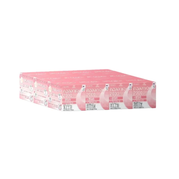 [แพ็ค 12 ชิ้น] Fresh Doze เฟรชโดส คอลลาเจน 2000 มก. สูตรซิงค์ กลิ่นฟรุ๊ตพั้นช์ 3.5g