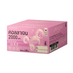 [ลัง 192 ชิ้น] Fresh Doze เฟรชโดส คอลลาเจน 2000 มก. สูตรวิตามิน A,C,E กลิ่นสตรอว์เบอร์รีญี่ปุ่น 3.5g