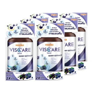 MEDIRA Viscare วิตามินบํารุงสายตา 6 กระปุก (เพิ่มความชุ่มชื้น ปกป้องจากแสงสีฟ้า ลดอาการตาพร่า ตาล้า)