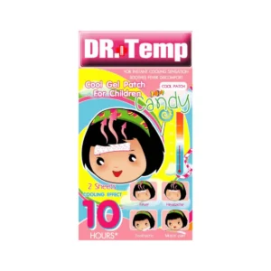 Dr.Temp แผ่นเจลลดไข้ แผ่นแปะลดไข้ แคนดี้
