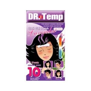Dr.Temp แผ่นเจลลดไข้ แผ่นแปะลดไข้ ลาเวนเดอร์