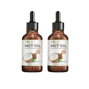 ZALT MCT Oil น้ํามันเอ็มซีที มีใบรับรอง/อย จากมะพร้าว MCT Coconut based คีโต Keto Diet MCT OIL 2 ขวด 40ml