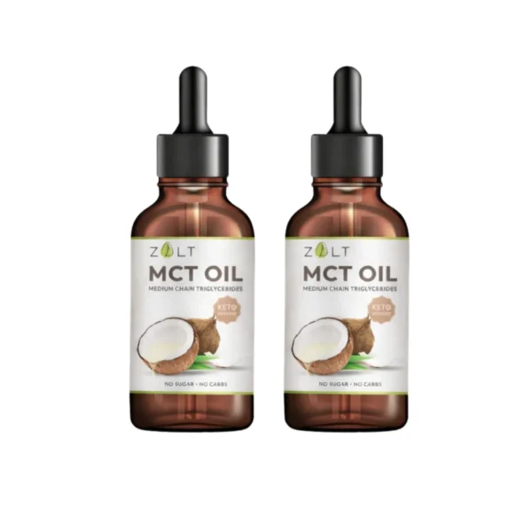 health-care-1017 ZALT MCT Oil น้ํามันเอ็มซีที มีใบรับรอง/อย จากมะพร้าว MCT Coconut based คีโต Keto Diet MCT OIL 2 ขวด 40ml