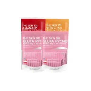 โปรโมชั่นพิเศษ Aurora1+Gluta2+Asta1 The Skin 101 Vita Aurora เดอะเอสเคเอ็น Dr.KhongKwan ดร.ของขวัญ (1ถุง/30ซอง)