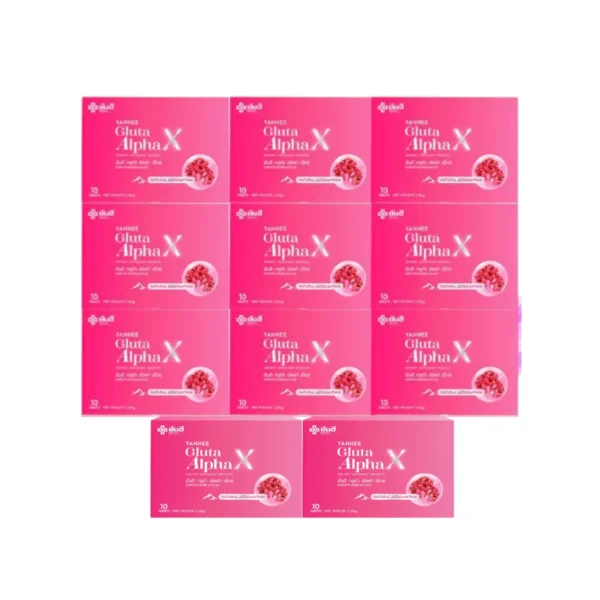 health-care-1049 โปรโมชั่นพิเศษ YANHEE Gluta Alpha X ยันฮี กลูต้า อัลฟ่า เอ็กซ์ กลูต้าผิวกระจก ขาวสว่าง กระจ่างใส 9แถม2
