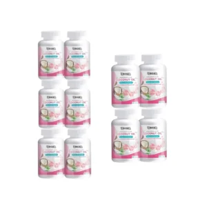 Rida Coconut Oil Plus 6 แถม 4 กระปุก น้ํามันมะพร้าวสกัดเย็น ริด้า โคโค่ ออย พลัส คุมหิว เร่งเผาผลาญ ผิวสวย กระจ่างใส