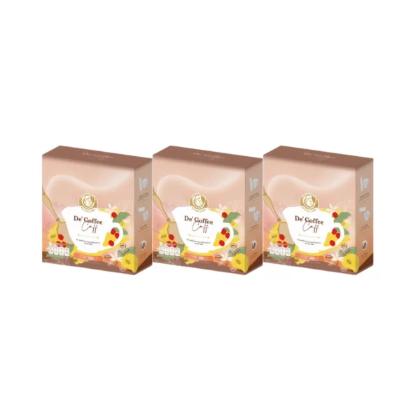 health-care-1079 Milk Plus & More - De' Coffee Caff เครื่องดื่มกาแฟ 3 กล่อง