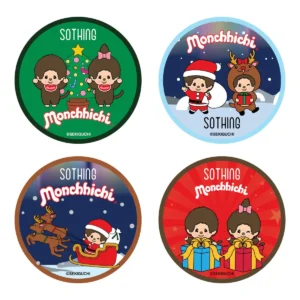 Sothing x Monchhichi MOSQUITO REPELL PATCH สติ๊กเกอร์ตะไคร้หอมกันยุง สติ๊กเกอร์กันยุง 1 ตลับ (100 ชิ้น) CHRISTMAS