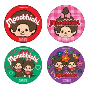 Sothing x Monchhichi MOSQUITO REPELL PATCH สติ๊กเกอร์ตะไคร้หอมกันยุง สติ๊กเกอร์กันยุง 1ตลับ (100 ชิ้น) ORIGINAL