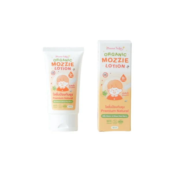 Mama Tales โลชั่นกันยุง บํารุงผิวและกันยุงสําหรับเด็ก Organic Mozzie Lotion กันยุงนาน 7 ชม. 50 กรัม