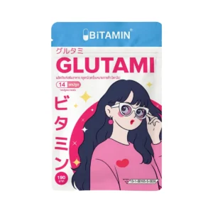 health-care-1219 BiTAMIN GLUTAMI บิตามิน กลูตามิ 14 แคปซูล 1 ซอง (BIAAA_01)