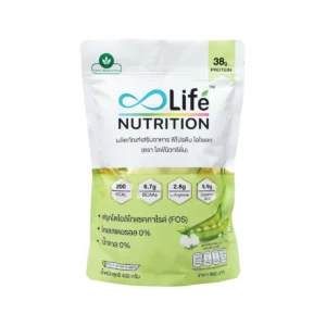 health-care-1220 Life Nutrition พี โปรตีน โปรตีนถั่วลันเตา ไฟเบอร์ โปรตีนจากพืช 400 กรัม (LNBAE)