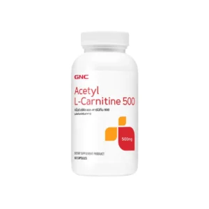 health-care-1224 จีเอ็นซี ผลิตภัณฑ์อาหารเสริม อะเซทิล แอล-คาร์นิทีน 500 มก. (60 แคปซูล)