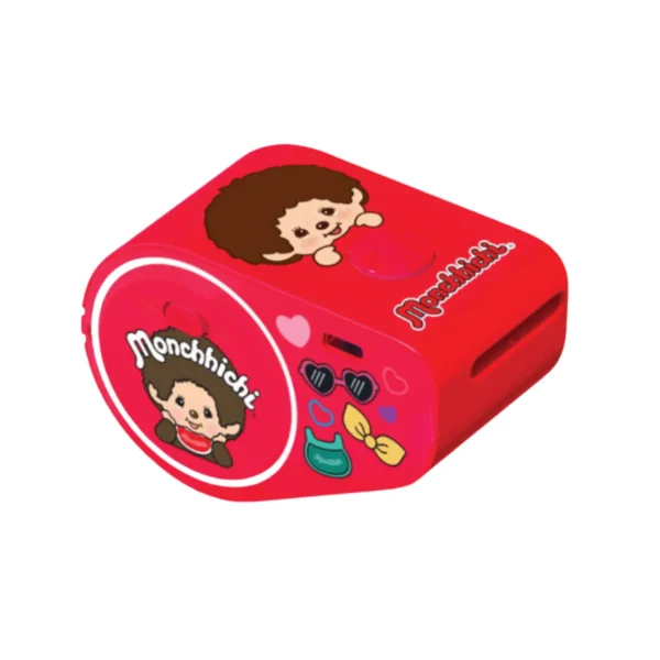 health-care-1231 Sothing x Monchhichi MOSQUITO REPELL DISPEN-RED เครื่องจ่ายสติ๊กเกอร์ตะไคร้หอม