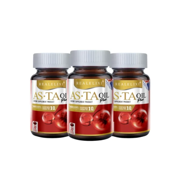 [โปร 3 กระปุก] ASTA OIL PLUS บรรจุ 30 เม็ด เซ็ท 3 กระปุก