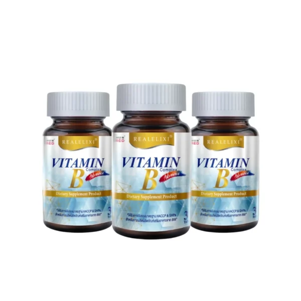 [โปร 3 กระปุก] Vitamin B Complex Advance วิตามินบีรวม แอดแวนซ์ บรรจุ 30 เม็ด