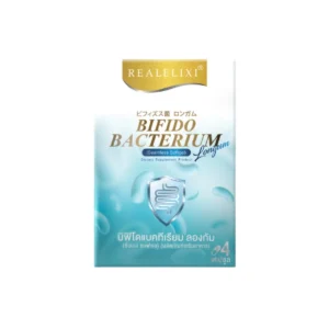 Bifido-Bacterium บิฟิโดแบคทีเรียม ลองกัม 1 กล่อง บรรจุ 4 เม็ด 1 กล่อง