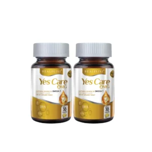 [โปร 2 กระปุก] Yes Care Omega ผลิตภัณฑ์เสริมอาหาร เยส แคร์ โอเมก้า 1 กระปุก บรรจุ 30 เม็ด