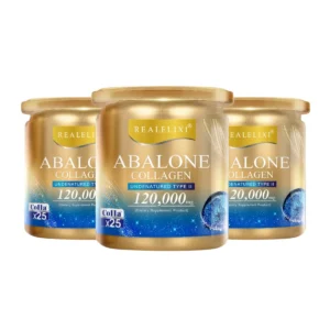 [โปร 3 กระปุก] Abalone Collagen Peptide Plus Undenatured Type II 120 กรัม