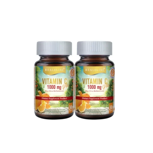 [โปร 2 กระปุก] Vitamin C 1000 mg. plus Citrus Bioflavonoids บรรจุ 30 เม็ด 2 กระปุก