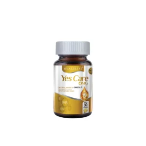 Yes Care Omega ผลิตภัณฑ์เสริมอาหาร เยส แคร์ โอเมก้า บํารุงสมองและความจํา 1 กระปุก บรรจุ 30 เม็ด