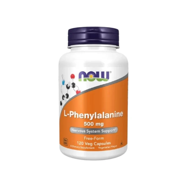 health-care-1307 Now Foods L-Phenylalanine 500 mg 120 Veg Capsules นาวฟู้ดส์ แอล-ฟีนิลอะลานีน 500 มก. 120 แคปซูลพืช Standard