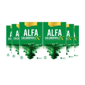 [โปร 6 กล่อง] Alfa Chlorophyll X อัลฟ่า คลอโรฟิลล์ เอ็กซ์ 1 กล่อง บรรจุ 6 ซอง