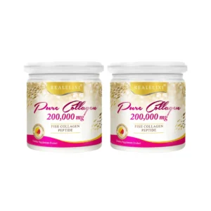 health-care-1323 PURE COLLAGEN 200,000 mg เพียว คอลลาเจน ขนาด 200 กรัม เซ็ท 2 กระปุก