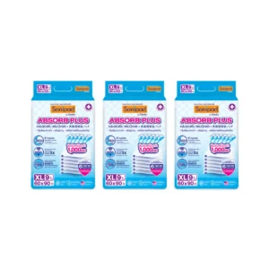 [แพ็ค X 3ห่อ] Sanipad / แซนนิแพด แผ่นรองซับ (ไซส์ XL : 60 x 90ซม.) ซึมซับพิเศษ1000cc 9แผ่น/ห่อ