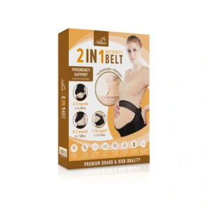 health-care-1340 SAKER เข็มขัดช่วยพยุงครรภ์ 2in1 Size L BEIGE