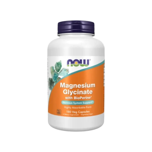 health-care-1354 Now Foods Mag-G Magnesium Glycinate, 60/180 Capsules/Tablets นาวฟู้ดส์ แม็กจี แมกนีเซียม ไกลซิเนท 180 Capsules