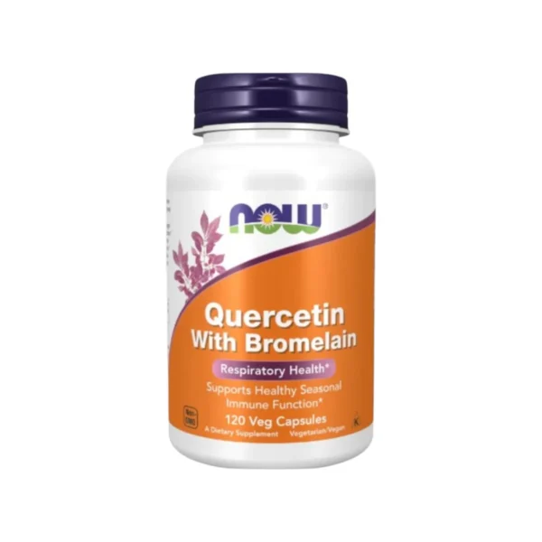health-care-1361 Now Foods Quercetin 400 mg. with Pineapple Powder 60/120/240 Capsules. นาวฟู้ดส์ เควอซิทีน ผสมผงสับปะรด 120 Capsules