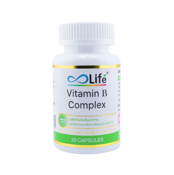 ไลฟ์ วิตามินบี คอมเพล็กซ์ Life Vitamin B Complex วิตามินบีรวม [LLAAG_01]