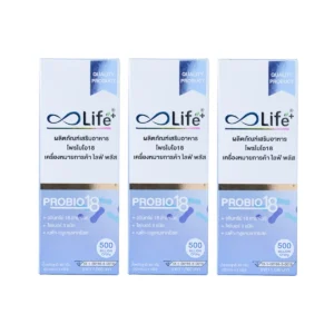 health-care-1374 Life Plus โพรไบโอ18 Life Plus ProBio18 Probiotic 2 กรัม ชนิดกรอกปาก 3 กล่อง (LPCAD_03)
