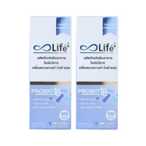 health-care-1376 Life Plus โพรไบโอ18 Life Plus ProBio18 Probiotic 2 กรัม ชนิดกรอกปาก 2 กล่อง (LPCAD_02)