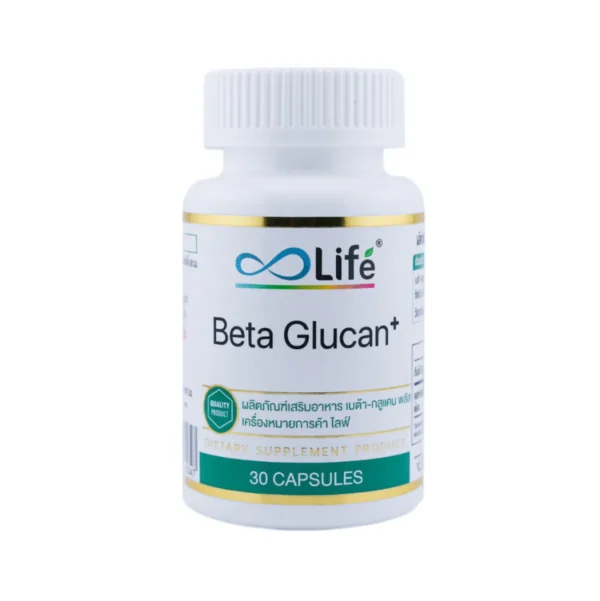 Life เบต้า-กลูแคน พลัส Beta-Glucan Plus 30 แคปซูล 1 กระปุก (LLAAQ_01)