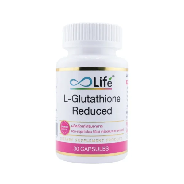 Life แอล-กลูต้ารีดิวซ์ L-glutathione Reduce 30 แคปซูล [LLAAK_01]