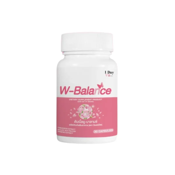 [ 1DayVit ] - W Balance ดับเบิ้ลยู บาลานซ์ บรรจุ 30 แคปซูล 1 กระปุก