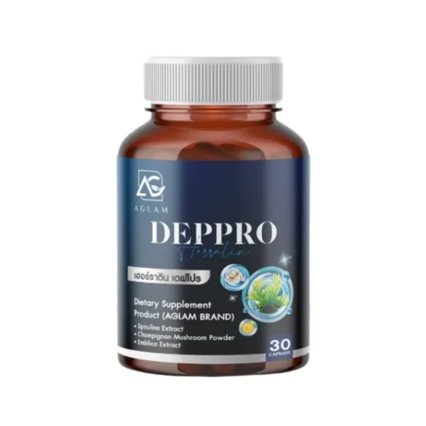 health-care-1434 AGLAM Herratin Deppro - เฮอร์ราติน เดฟโปร ดูแลผมหงอก และเส้นผม 1 กระปุก