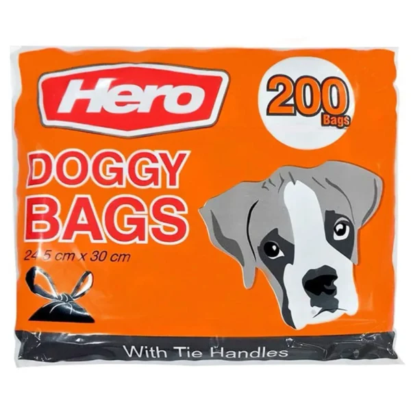 hero-trash-bags-019 ฮีโร่ ถุงขยะเก็บมูลสัตว์ 24.5x30 ซม. x 24