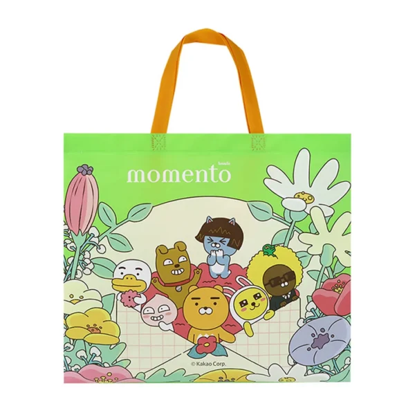 home-living-006 โมเมนโต กาเกา กระป๋าสปันบอนด์เคลือบ 43x37x15 ซม. คละสี