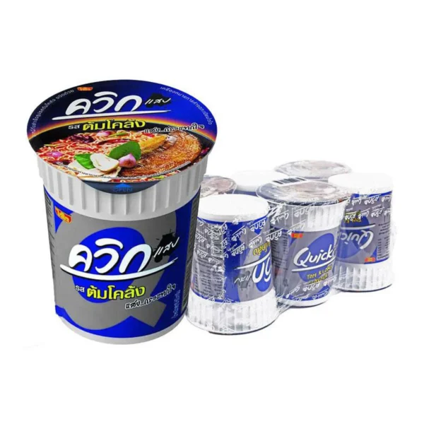 instant-meals-0007 ไวไว บะหมี่กึ่งสําเร็จรูป รสต้มโคล้ง 60 ก. x 6