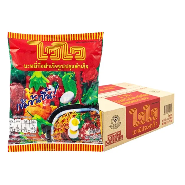instant-meals-0008 ไวไว บะหมี่กึ่งสําเร็จรูปปรุงสําเร็จ 57 ก. 30 ซอง