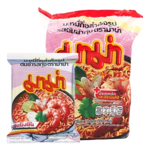 instant-meals-0033 มาม่า บะหมี่กึ่งสําเร็จรูป รสต้มยํากุ้ง 55 ก. 10 ซอง
