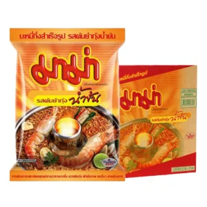 instant-meals-0038 มาม่า บะหมี่กึ่งสําเร็จรูป รสต้มยํากุ้งน้ําข้น 55 ก. x 30