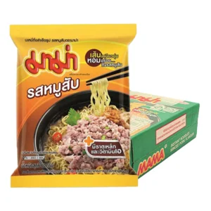 instant-meals-0049 มาม่า บะหมี่กึ่งสําเร็จรูป รสหมูสับ 60 ก. x 30